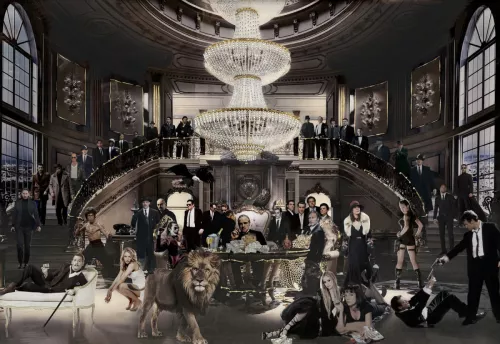 Mafia II Kleur 110x160cm