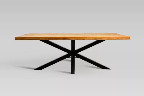 Eettafel Baywood 220x100x76cm Kruispoot