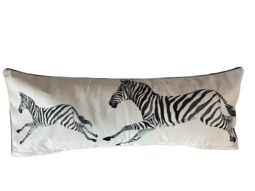 Kussen Zebra 80x30cm Kussen Zebra 80x30cm