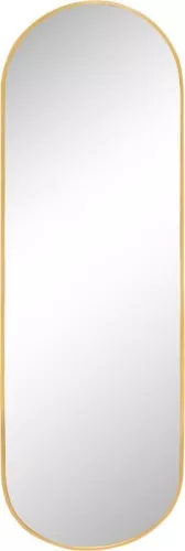 Bronzen wandspiegel 50x150cm.