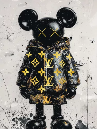 Mysterie Muis 60x80cm