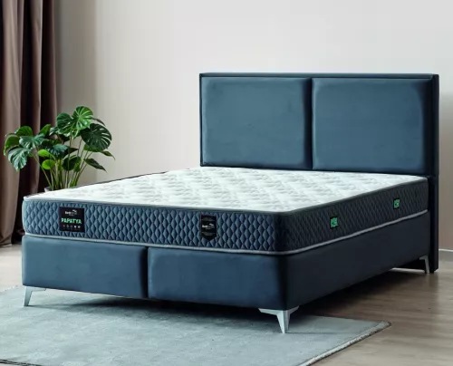 Loftbed inclusief matras (hoofdeinde hoogte 140 cm)