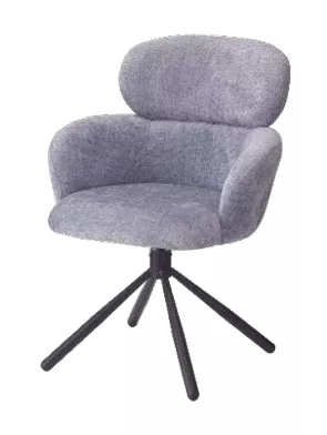 Sane stoel (Silencio 8 & Oblong KD - Zwart)