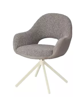 Dura stoel (Quelle 92 - Preston 96 & draaibare rechthoekige stoel KD - zwart)