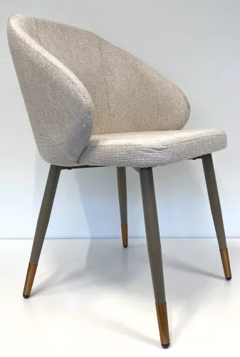 Patya-stoel (Aragon 3 & Conic Gold KD - Cappuccino)