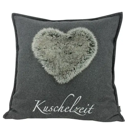 Kussen Milo Kuschelzeit bont Hart 50x50cm