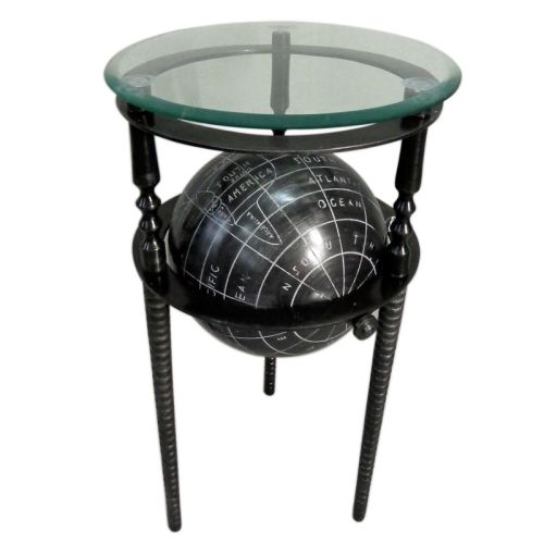 Tafel geïntegreerd Globe 35x35x63cm zwart
