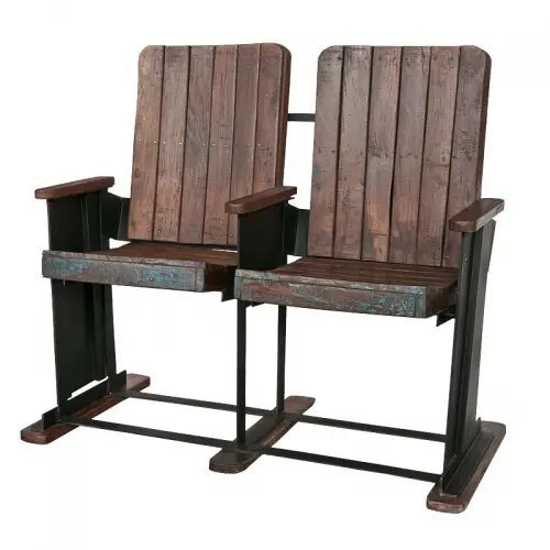Stoel Rowen 105x90x40cm Vintage Cinema (Set Van 2)
