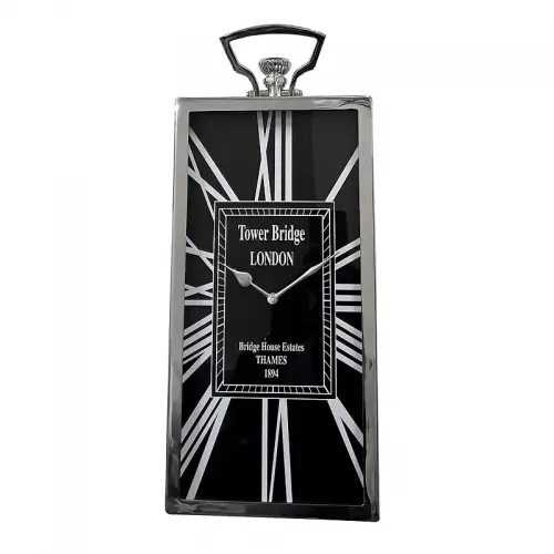 Tafelklok 20x11x49cm Rechthoekig