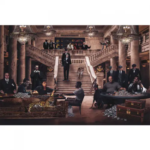 Gangsters Paradijs 180x120x2cm