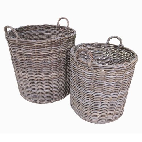 Mand 65x65x65cm Laura (set van 2) Mand 65x65x65cm Laura (set van 2)