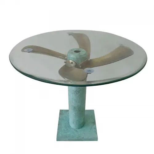 Tafel Santos turkoois 61x61x54cm Propeller