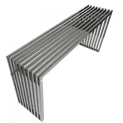 By Kohler Wandtafel Sutton 160x38x73cm zilver (113448)