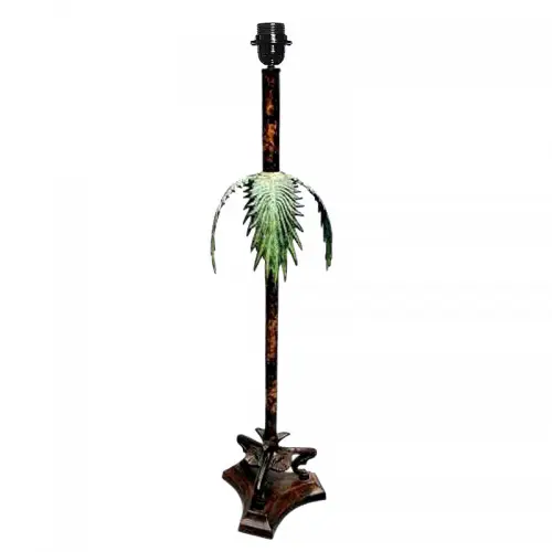 Tafellamp 65cm Bruin/Groen