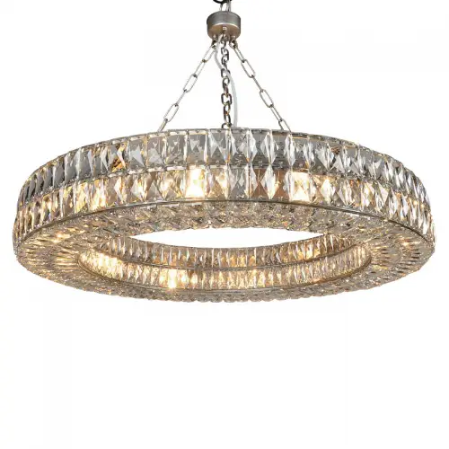 Plafondlamp Malik 82x82x52cm Kristal