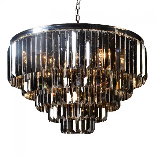 Plafondlamp Reed 80x80x51cm Rook Kristal