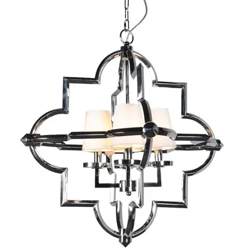 Plafondlamp Naomi 68x68x72cm stoffen kap