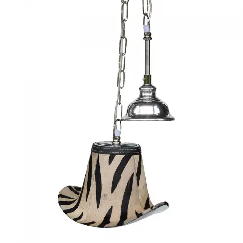 hanglamp Hanger 26x20x17cm Zebra Hat