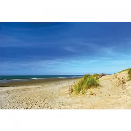 Leeg strand bij Ameland 180x120x2cm