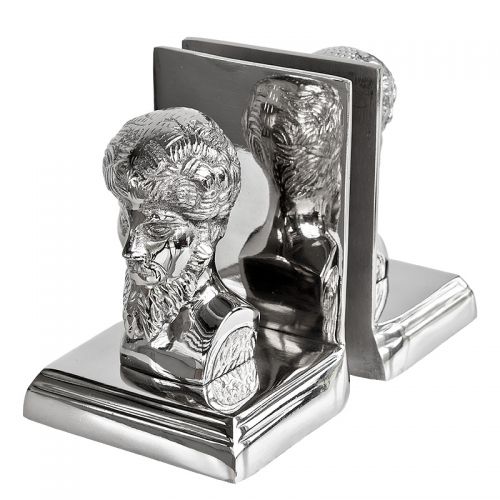 Boekensteun 20x20x5cm Man