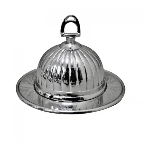 Botervloot 14x14x10cm met paardenpeddelhandvat