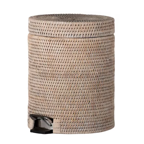 Pedaalemmer Jada 23x23x30cm Whitewash