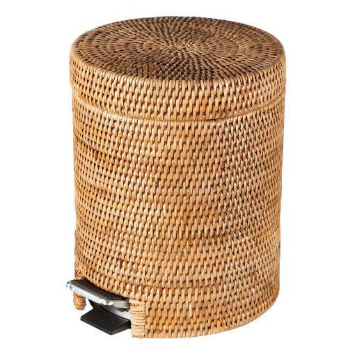 Pedaalemmer Jada 23x23x30cm Naturel