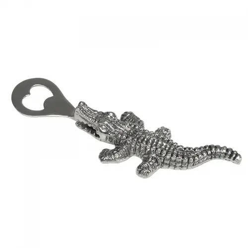 Flesopener 23x5x2cm Aligator In Display Doosje