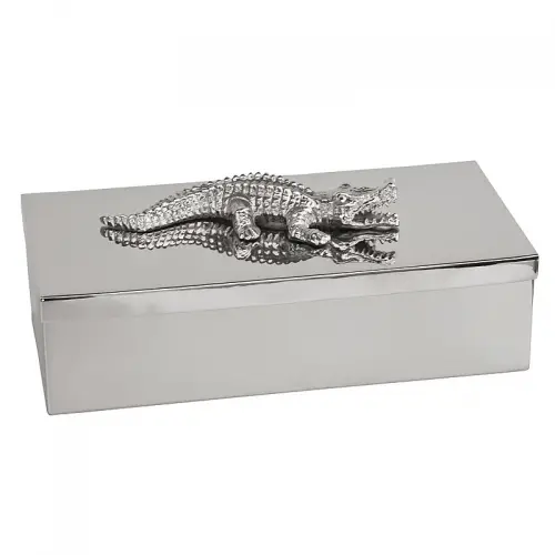Doos 30x15x9cm met deksel Aligator