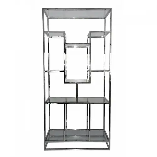 Glazen kast Lanham 100x36x210cm