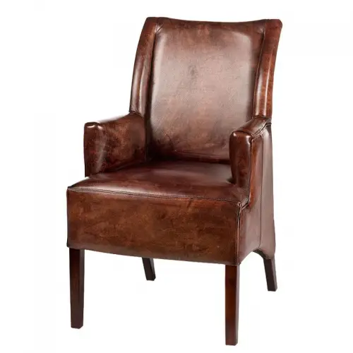 Lombardo Arm eetkamerstoel landelijk ontwerp