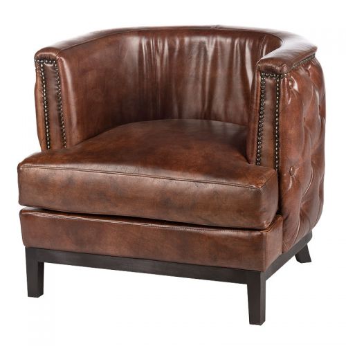 King Arm Chair classic in leer en normale stoffen verkrijgbaar