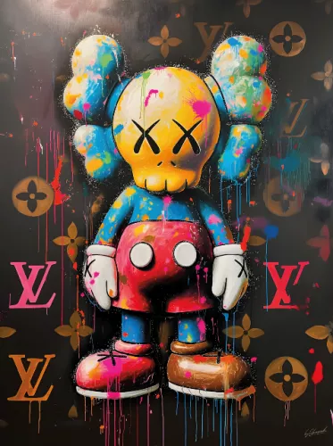 Cartoon Character Popart - 60x80cm