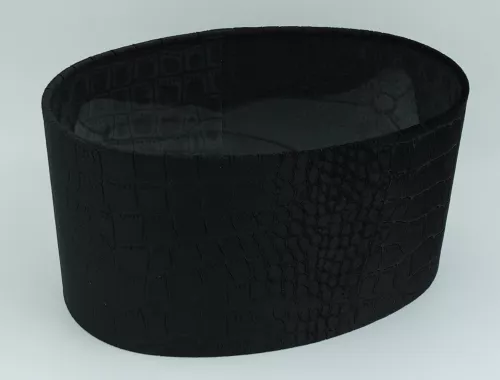 Falcon 20 Zwart op Transparant Cilinder Ovaal